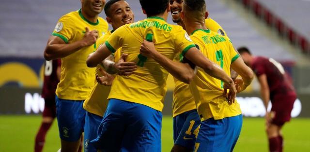 世界杯官方资讯-内马尔点球+助攻 美洲杯揭幕战巴西3比0委内瑞拉